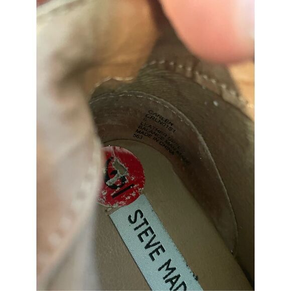 Steve Madden carlen grey platform booties size 6 - Picture 7 of 9